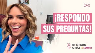 Respondo sus preguntas  Ep05 De Menos a Más con Rashel Diaz [upl. by Yalc]