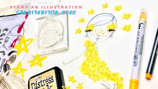 Stamp an Illustration  Creativation 2020 [upl. by Mccallion450]