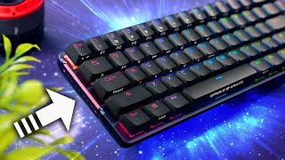 The ASUS ROG Falchion 65 Keyboard is CRAZY [upl. by Ekaj]