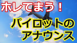 【高音質】JALパイロットの機内アナウンスがカッチョイイ！！ 夜間フライト（JAPAN AIRLINES） [upl. by Wystand]