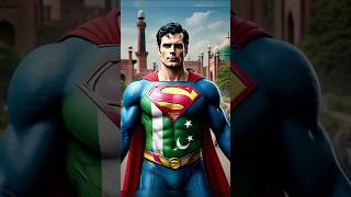 ai hybrid🦸‍♂️countries as superman shots video [upl. by Ivette]