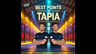 BEST POINTS OF TAPIA  HerewegoPadel [upl. by Ellerrehc792]