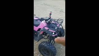 Taotao 125 Atv review [upl. by Leahcimnoj107]