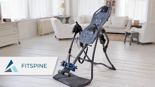 Teeter FitSpine Inversion Table Get Your Happy Back [upl. by Sasnak446]