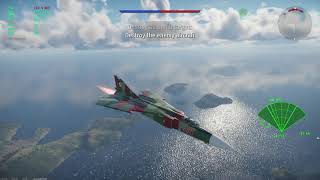 War Thunder MiG23ML tunnel run [upl. by Erotavlas]