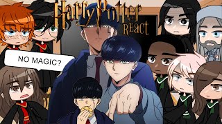 Harry Potter 6th grade react to yn as Mash new student [upl. by Atinot]