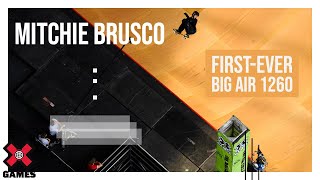 MITCHIE BRUSCO Firstever Big Air 1260  World of X Games [upl. by Terpstra813]