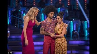 Aston Merrygold suffers shock elimination following tense dance off with Mollie King furious fans [upl. by Mikaela]