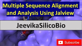 Multiple Sequence Alignment using Jalview [upl. by Kanter]