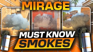 EVERY Smoke You MUST KNOW on Mirage in CS2 [upl. by Enenaj]