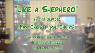 quotLike a Shepherdquot Dufford  Pax Christi MN Choirs [upl. by Trella]