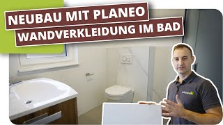 Wandgestaltung im Bad mit planeo Wallboard [upl. by Noired447]