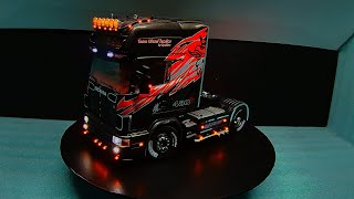 124 Italeri Scania 164 Top Class [upl. by Ayaladnot694]