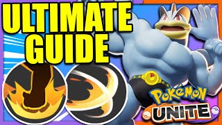 How to play Dynamic Punch MACHAMP in Pokemon Unite Ultimate Guide [upl. by Ahsirt]