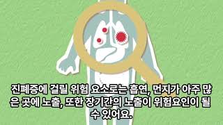 먼지 조심 진폐증Pneumoconiosis [upl. by Hatti]