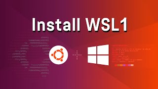 Cài đặt Ubuntu với WSL 1  Install WSL 1 WSL là chạy Ubuntu trên Windows [upl. by Beaumont]