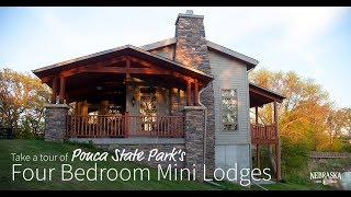 Tour Ponca State Parks Stunning Mini Lodges [upl. by Teddie]