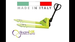 Transpallet manuale MADE IN ITALY LIFTER by PRAMAC [upl. by Barta]