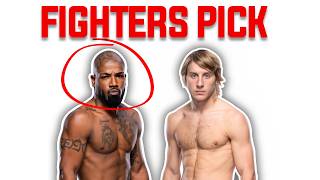 Fighters Predict Bobby Green vs Paddy Pimblett UFC 304 [upl. by Georglana331]