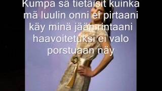 Anne Mattila  Kauan niin kauan Lyrics [upl. by Nashner]