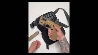 Unboxing and Review of the 945 Industries Conceal Carry Bag for my Glock 19x [upl. by Sivle]