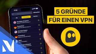 5 Gründe warum du einen VPN im Alltag nutzen solltest  CyberGhost VPN  NilsHendrik Welk [upl. by Nylidam]