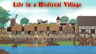 Life in a Medieval Village [upl. by Nonnahsed668]