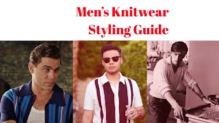 Mens Knitwear Styling Guide [upl. by Broddy763]