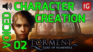 Lets Roleplay Torment Tides of Numenera 2 – Character Creation  Voiced Narrative Play [upl. by Wing314]