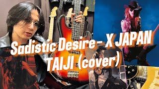 （iPhone1発撮り）Sadistic Desire  X JAPAN｜TAIJI｜ベース｜BASS｜沢田泰司｜HIDE｜TOSHI｜YOSHIKI｜PATA｜HEATH｜SUGIZO [upl. by Remlap428]