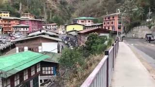 Trashigang Town  Famous Town in Eastern Bhutan [upl. by Esylle]