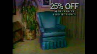 Gimbels Commercial  Upholstery and Slip Covers  1986 [upl. by Agamemnon]