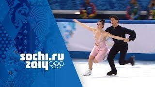 Tessa Virtue amp Scott Moir  Full Silver Medal Free Dance Performance  Sochi 2014 Winter Olympics [upl. by Anauqat]