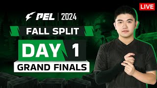 2024 PEL FALL SEASON FALL GRAND FINALS DAY 1  LIVE Translation [upl. by Gulgee]