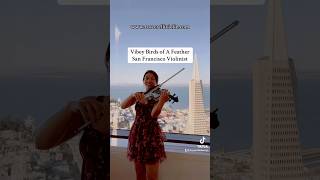 vibes vibe birdsofafeather billieeilish electricviolin violincover bayarea sanfrancisco fyp [upl. by Orabla]