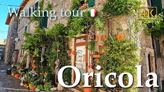 Oricola Abruzzo Italy【Walking Tour】History in Subtitles  4K [upl. by Merchant]