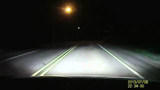 2010 VW GTI Custom Made Quad Bi Xenon on Road at Night [upl. by Llehsor298]