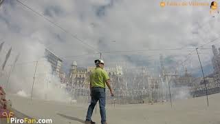 Pirotecnia Martí  Mascletà 8 de Marzo Fallas 2019 Valencia [upl. by Eerat]