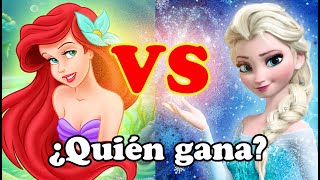 BATALLA DE RAP DE PRINCESAS  ELSA VS ARIEL  Yessi tu amiga [upl. by Nangatrad]