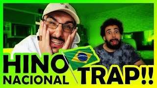 React Murilo Couto  Trap Hino Nacional Brasileiro Dnasty [upl. by Emmery475]