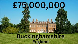 £75000000 Buckinghamshire Manor House Estate  England Real Estate [upl. by Margalit]