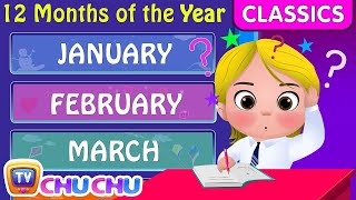 Months of the Year Song for Kids  Kids Nursery Rhymes [upl. by Candless]