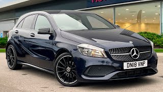 Used MercedesBenz A Class 16 A200 AMG Line 7GDCT Euro 6 ss 5dr  Motor Match Crewe [upl. by Analad]