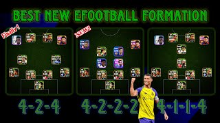 Top 10 Hidden Formations Update In eFootball 2024 Mobile  424 Formation Available 🤔 [upl. by Zosi968]