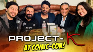 PROJECT K  KALKI 2898 AD Teaser Reaction amp ComicCon Vlog  Prabhas Kamal Haasan Deepika Padukone [upl. by Uzzi]