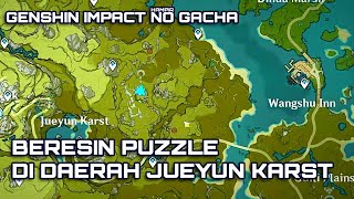 Beresin Puzzle di Daerah Jueyun Karst  Genshin Impact No Gacha [upl. by Aremihc]