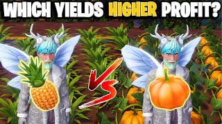 Pineapple VS Pumpkin This NEW Dish makes MILLIONS EASY  Dreamlight Valley [upl. by Giule615]