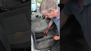 VW Transporter Driver Seat Removal [upl. by Stace286]