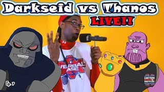 Darkseid Vs Thanos Live  Cartoon Beatbox Battles [upl. by Ainola]