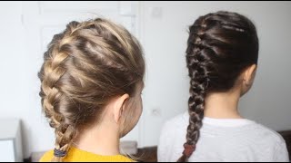 Tuto coiffure comment faire une tresse collée à une petite fille ✨ Marion Blush [upl. by Mateusz]